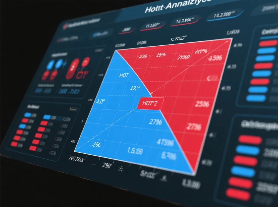 冷热号码分析图示意图